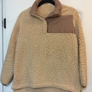 Sherpa pullover